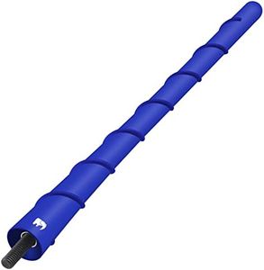 ONE250 8" inch Spiral Flexible Antenna, Compatible with Nissan - Frontier (1998-2021), Titan (2004-2023), Rogue (2008-2021), Pathfinder (2013-2019) - Designed for Optimized FM/AM Reception (Blue)