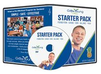 Grow Young Fitness Chair Exercises for Seniors - Starter Pack DVD Foundation - Cardio - Core - Balance - Yoga - Easy Safe Effective Workout DVD for Elderly