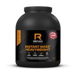 Reflex Nutrition Instant Mass Heavyweight - Mass Gainer - Over 1000 Kcal per Serving, 60g Protein, Creatine - High Calorie Post Workout or Before Bed Protein Shake (Strawberries & Cream, 2 kg)