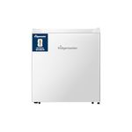 Fridgemaster MUR4545 Small Table Top 45cm Mini Fridge - 45 L - Mechanical Control with Adjustable Thermostat - 39 dB Low Noise - Reversible Door - Broad Climate Design - White - Energy Class E