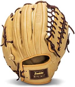 Franklin Sports Baseball Fielding Glove - Men's Adult and Youth Baseball Glove - CTZ5000 Cowhide Infield and Outfield Baseball Gloves, Camel/Brown, 12.75"