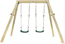 Lifespan Kids Holt 2-Station Swing Set Outdoor Play Ground Swinning Childrens Play