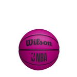 Wilson NBA DRV Mini Outdoor Basketball, Unisex-Youth, Pink, 3