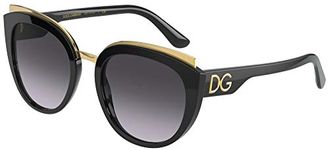 Dolce & Gabbana PRINT FAMILY DG 4383 Black/Grey Shaded 54/21/145 women Sunglasses