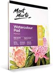 Mont Marte Premium Watercolour Pad German Paper A4 300gsm 12 Sheet