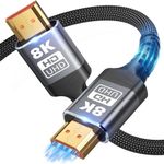 8K HDMI Cable 2.1, 4M/13FT Ultra Hi