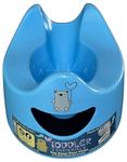 Toddler Essentials Easy Pour Potty - Dark Blue | Portable Potty Training Toilet Seat for Toddlers | Hygienic, Easy to Clean, and Travel-Friendly