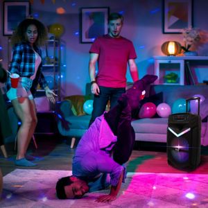 Pyle Bluetooth Karaoke Machine – 1200W Portable Speaker System