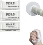 Generic 3pcs New Type Waterproof Sealant Mastic, Super Diamond Mudseal, Waterproof Sealing Clay, Waterproof Putty Sealant, Quick Wall Mending Mud for Drain Connection