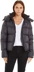 Calvin Klein Jeans Women Down Jacket Archetype Short Puffer Winter, Black (Ck Black), XL