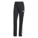 adidas Women's Essentials Warm-Up Slim Tapered 3-Stripes Track Pants, Black, Medium