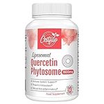 Liposomal Quercetin Phytosome 1600mg Softgels, with Bromelain & Vitamin C, 20X Higher Absorption, Quercetin Supplement for Immune Helath, 60 softgels