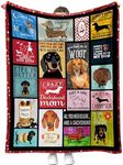 Dachshund Blanket Dachshund Gifts for Women Warm Cozy Wiener Dog Blanket for Couch Bed Sofa Fuzzy Soft Sherpa Throw Blanket Weiner Dog Gifts for Women Kids and Adults 50'' x 60'' (Dachshund 2)