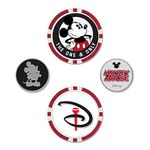 Team Effort Disney Mickey Mouse Golf Ball Marker Set, Multi, T0539119