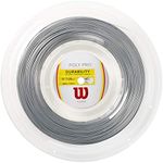 Wilson Unisex Poly Pro Tennis Racket String, Silver, 17G UK