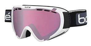 Bollé EXPLORER OTG White Shiny/Vermillon Gun Cat.2 | Small - Snow goggles Unisex-Junior