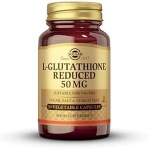 SOLGAR L-Glutatión Reducido Cápsulas vegetales de 50 mg - Envase de 30