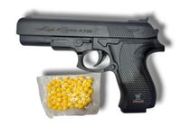 Shivsoft Plastic Bullets Toy Gun for Kids with Approx 30 BB Bullets, Multicolor, P729, Lightweight Design, Indoor and Outdoor Play, Safe Plastic Build, Fun Shooting Game Toy, Pack of 1