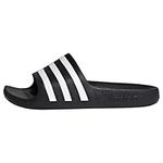 adidas Unisex Kids Adilette Aqua slide sandal, Core Black Ftwr White Core Black, 3 UK