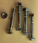 PowerSmart Part 303160355P / 303160355 Set of Four Shear Pins and Nuts Snowblowers