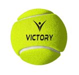 Victory Cricket Tennis Balls High Bounce Street Match Cricket Tournament Cricket Tennis Ball (Medium Ball, 1)