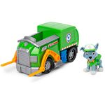 PAW Patrol, Rocky’s Recycle Truck Vehicle with Collectible Figure, Preschool Toys for Boys & Girls Ages 3 and Up