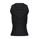 Girls Padded Sports Vest, Compression Shock Guard Shirt, Football Protective Pads for Goalkeeper, Paintball, Airsoft and Contact Extreme Sports YXL