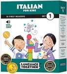 Italian for Kids: 10 First Reader Books with Online Audio (Beginning to Learn Italian) Set 1 by Language Together