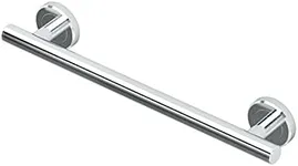 Gatco 883 Latitude II 12" Fashion Residential Grip Bar, Chrome