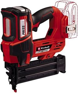 Einhell Power X-Change Cordless Nail Gun - 18V Single and Serial Shot Electric Nailer, 60 Shots/Min, Depth Adjustment - TE-CN 18 Li Solo Nail Gun with 500 Nails (Battery Not Included)