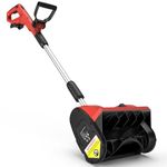 12" Cordless Snow Shovel (NO Battery) Compatible with Milwaukee 18V Battery, Electric Snow Shovel with Directional Plate & Adjustable Front Handle, Cordless Snow Blower for Driveway/Patio/Sidewalk