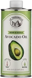 La Tourangelle, Sear & Sizzle Avocado Oil, Handcrafted from Premium Avocados, High Smoke Point Refined Oil Great for High Heat Cooking, Frying, Cast Iron Seasoning, 25.4 fl oz