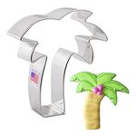 Ann Clark Cookie Cutters Palm Tree Cookie Cutter, 4.25"