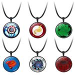 Superheroes Necklaces