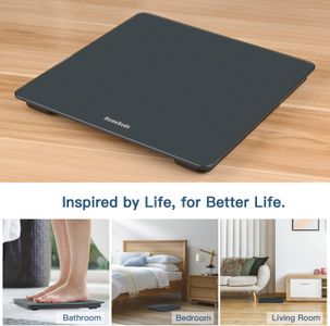 Homebuds Digital Bathroom Scale, Blue – Precision Weight Measurement