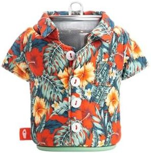 Puffin - The Aloha Shirt - Insulated 12 oz Can Cooler I Beer Bottle & Soda Can Insulator, Keep Drinks and Beverages Cold - Island Time