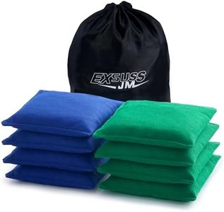 JMEXSUSS Cornhole Bags Blue/Green