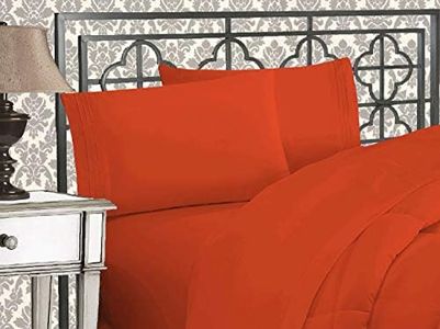 Elegant Comfort TM Luxury Egyptian Three Lines Egyptian Duvet Cover Set Embroidered Soft Premium Hotel Quality
