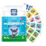 NATPAT Buzz Patch Stickers for Kids (60 Pack) - The Natural Patch - For Toddlers, Babies, Kids