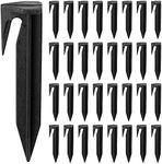 100Pcs Pegs for Robotic Lawnmower Boundary Cables, Ground Anchor, Ground Hooks, Ground Spikes, Hooks for Robotic Lawnmowers, Boundary Cable, Boundary Wire, Compatible with Gardena, Worx, Bosch