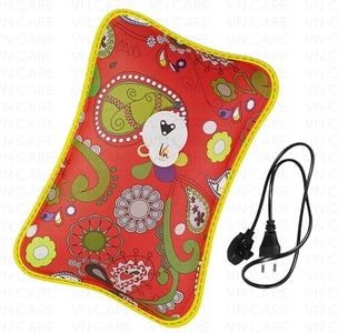 Vn care Hot Water Bag Electric Heating Pad for Back Pain Hot Packs for Pain Relief Heating Pad for Period Cramps in Shoulder, Back, Neck and Full Body Relief Multicolour