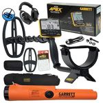 Garrett ACE APEX Detector w/ 6 x 11 DD Viper Search Coil, Z-Lynk Headphones, Pro-Pointer at Z-Lynk, and Bag