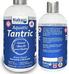 Naka Platinum Aquatic Tantric Water Based Personal Lubricant Alcohol Free, Oil Free, Fragrance Free, Bonus Size 340 ml (300+40 Free)