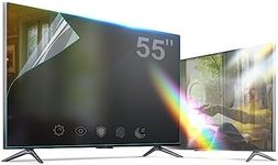 ZUONYUT Anti Glare Film for TV Screen Blue Light Film for 55inch Screen,Reduces Tv Screen Reflections and Glare Fits Most 55 Inch TV Screen,TV Glare Stopper Screen Protection Film