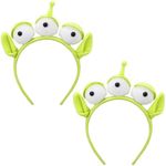 Sumkita Alien Headband, 2 Pack Gree