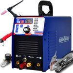 Plasmargon CT418P Welding Machine 220v 3in1 Plasma Cutter 180A Pulse TIG/Arc Welding, 40A Plasma Cutting arc Welder Machine, Plasma Cutter consumables