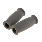 Furbabies Soft Rubber Crutch Hand Grip Cover Crutches Handle Replacement Covers Gray