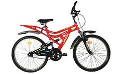 Hercules Dynamite ZX Steel Bicycle for Boys (Multicolour)