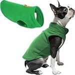Gooby Fleece Vest Dog Sweater - Gre