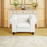 Emery Chesterfield Single Sofa Chai